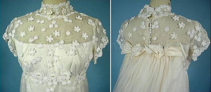 The Evolution of Wedding Dress 1870 - 1980 , part 1980
