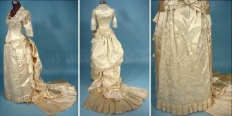 The Evolution of Wedding Dress 1870 - 1980 