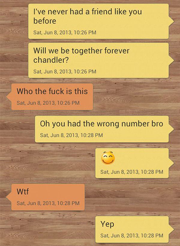 Wrong Number Text Gets Trolled Big Time