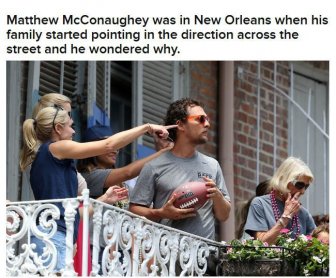 Brad Pitt Hooks Matthew McConaughey Up With A Beer
