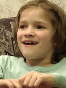 See This Girl's Reaction To Her Own Birth