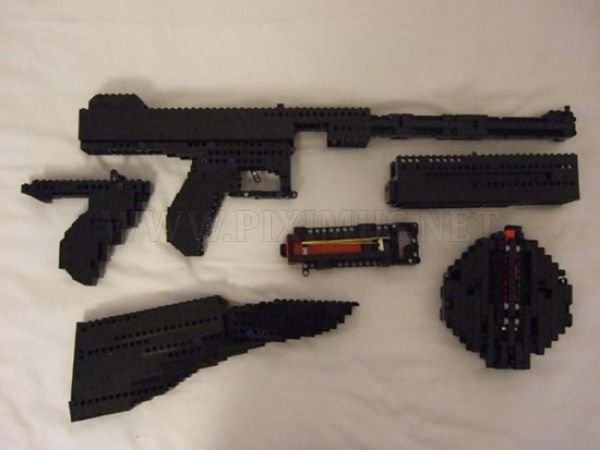 Lego Trucks and Lego Weapons