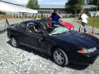 Golf Balls Fall From The Sky