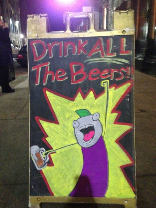 The Greatest Bar Signs You'll See Today