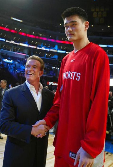 Yao Ming Makes Other People Look Like Ants