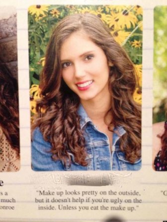Hilarious Quotes From The School Yearbook
