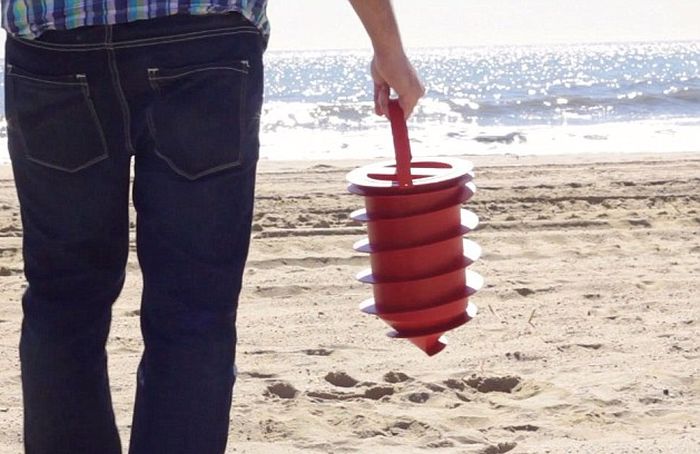 Awesome Invention For Hiding Valuables On The Beach