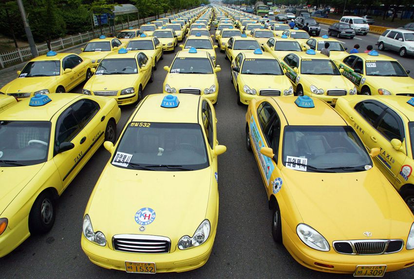 Taxi cabs from around the World