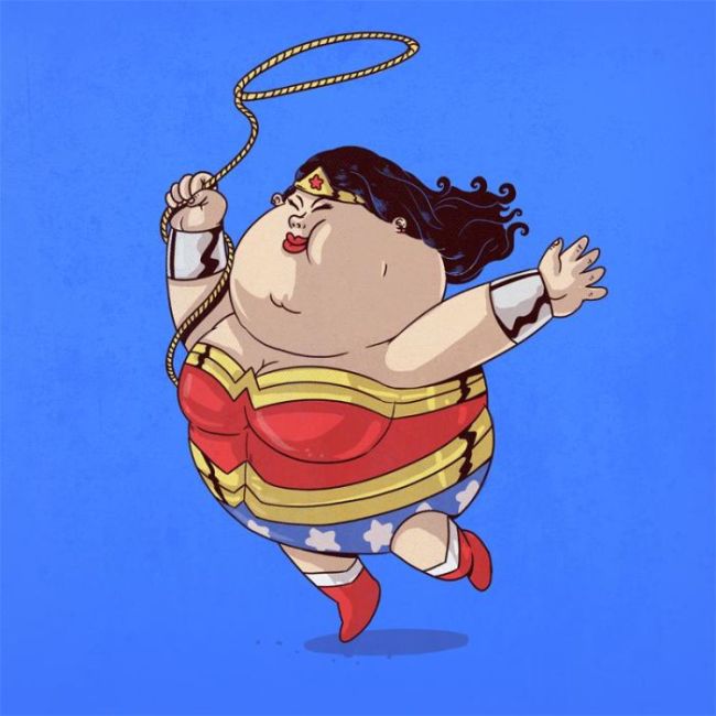 Your Favorite Characters Have Packed On A Few Pounds