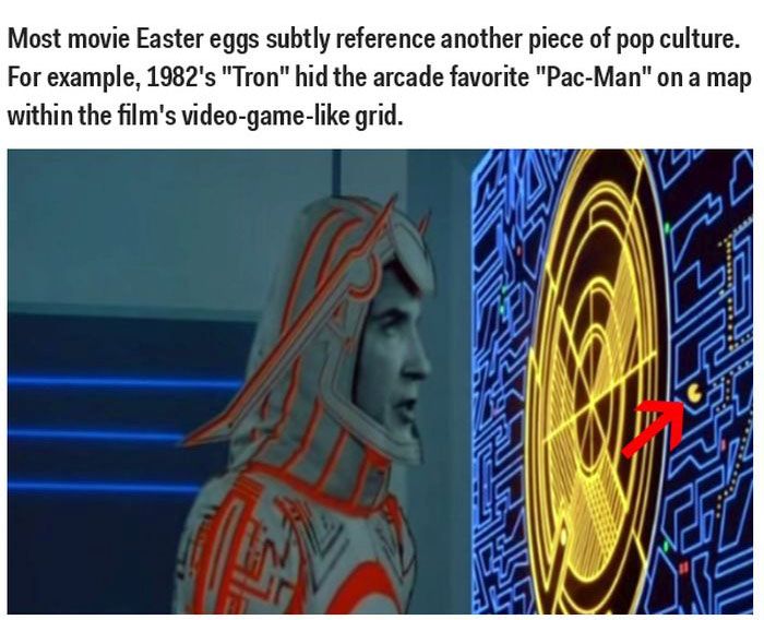 Hidden Easter Eggs In Big Hollywood Movies