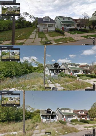 Google Steet View Documents The Decline Of Detroit