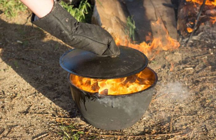 Epic Campfire Cooking Fail