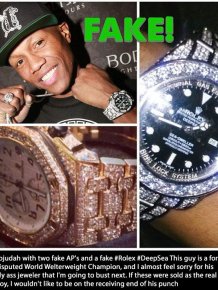 Real Rappers That Have Fake Watches