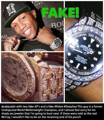Real Rappers That Have Fake Watches