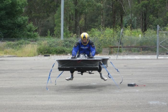 Twin Rotor Hoverbike 