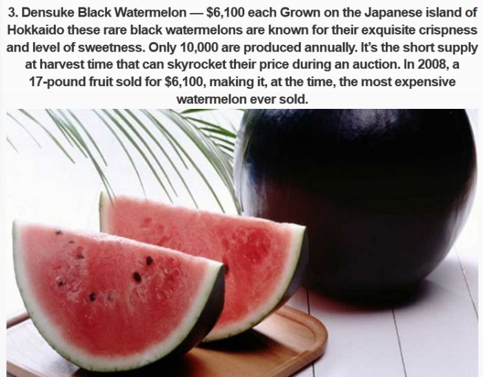The Most Expensive Foods You Can Buy In Japan