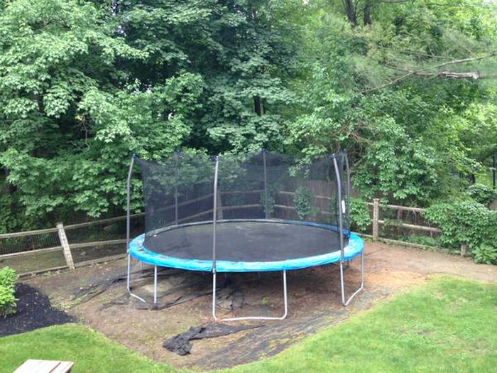 This Is Why We're Selling The Trampoline