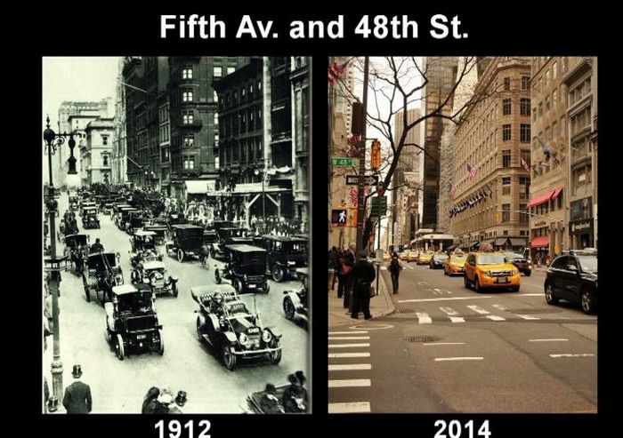 New York City Back In The Day And Today