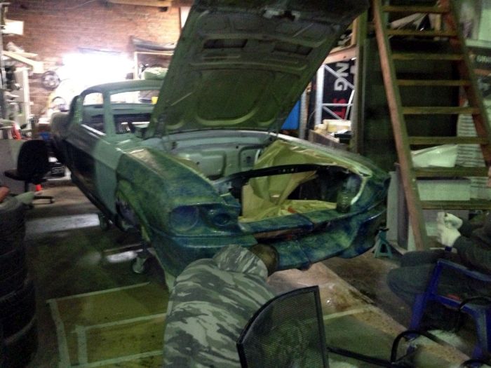 Man Turns Ford Mustang Into A Couch