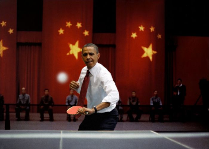 The Best Obama Ping Pong Photoshops