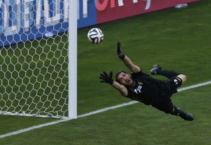 Intense Action Shots From The World Cup