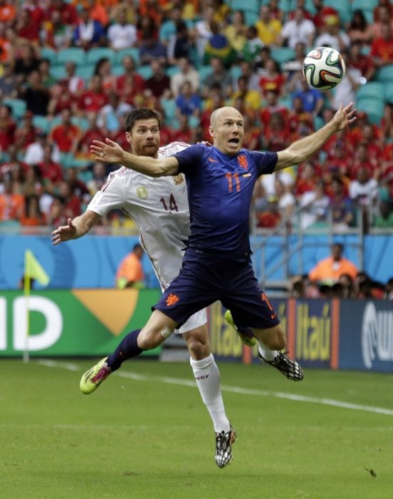 Intense Action Shots From The World Cup