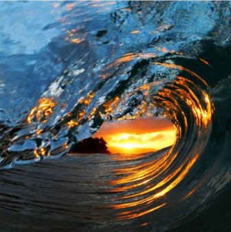 Photos From The Inside Of A Wave