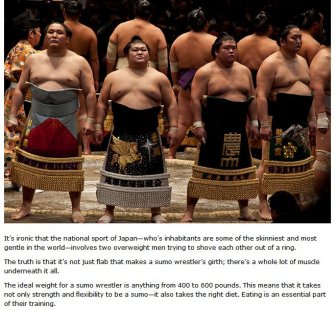 The Daily Diet Of A Sumo Wrestler