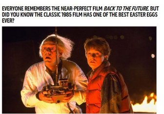 Hidden Message In Back To The Future