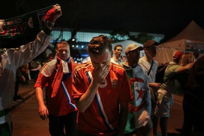 The Saddest Fan Faces From The World Cup