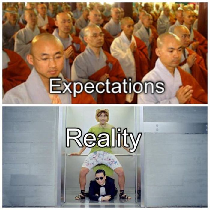 Expectations Just Never Measure Up To Reality