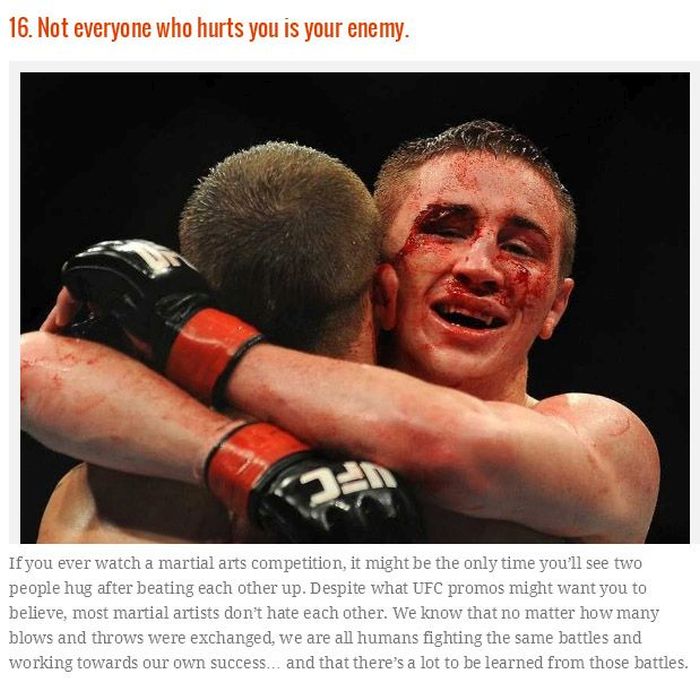 Things You Will Only Learn From Martial Arts