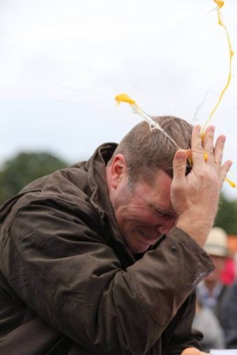 Welcome To The Egg Throwing Championships 2014