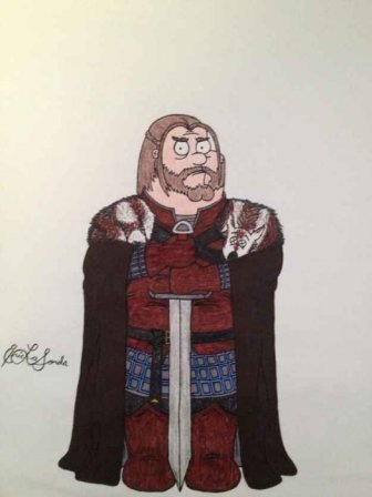 If Game Of Thrones And Family Guy Did A Crossover