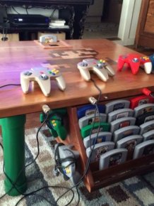 Make Your Own Nintendo Table