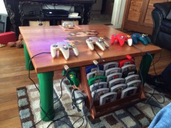 Make Your Own Nintendo Table