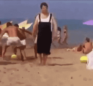 These People Are Doing The Beach Wrong