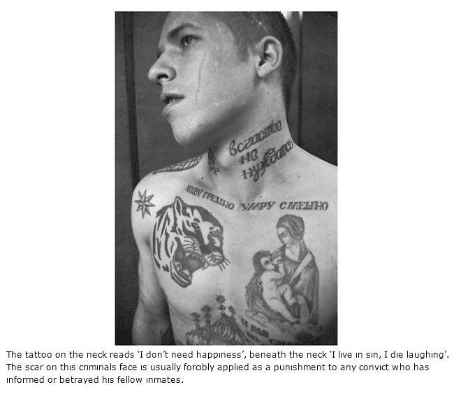 The Hidden Meaning Behind Russian Prison Tattoos