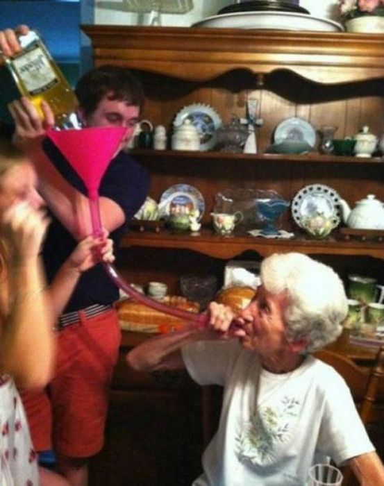 Old People That Know How To Party Hard