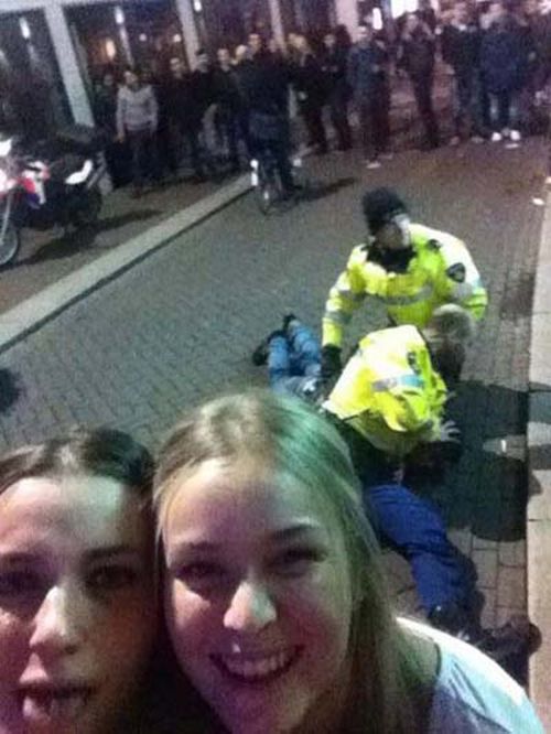 These People Picked The Worst Time To Take A Selfie
