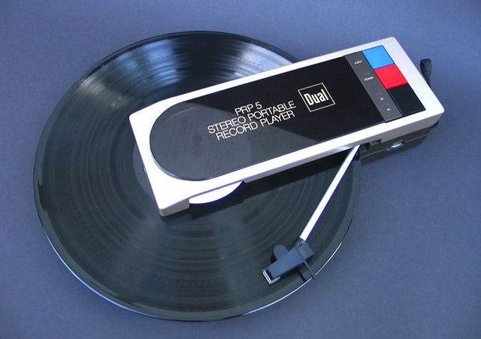 Weird Looking Portable Record Player
