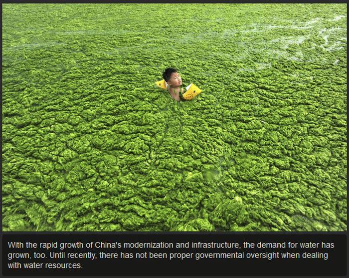 Disgusting Filthy Water In China