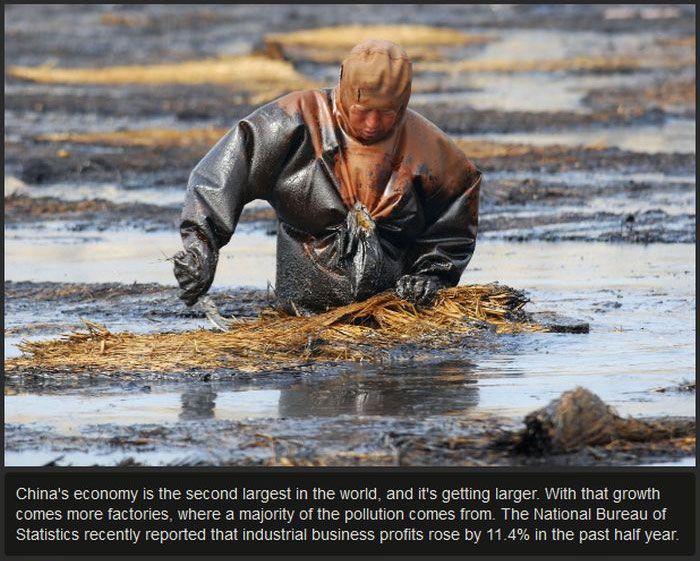 Disgusting Filthy Water In China