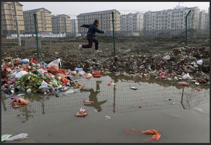 Disgusting Filthy Water In China