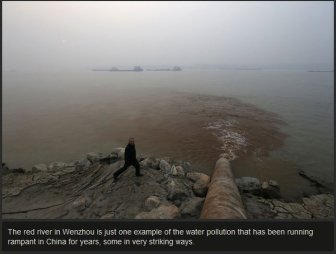 Disgusting Filthy Water In China