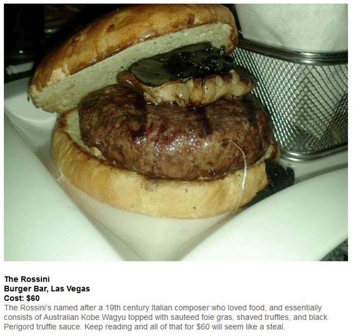 The 10 Most Expensive Burgers On Planet Earth