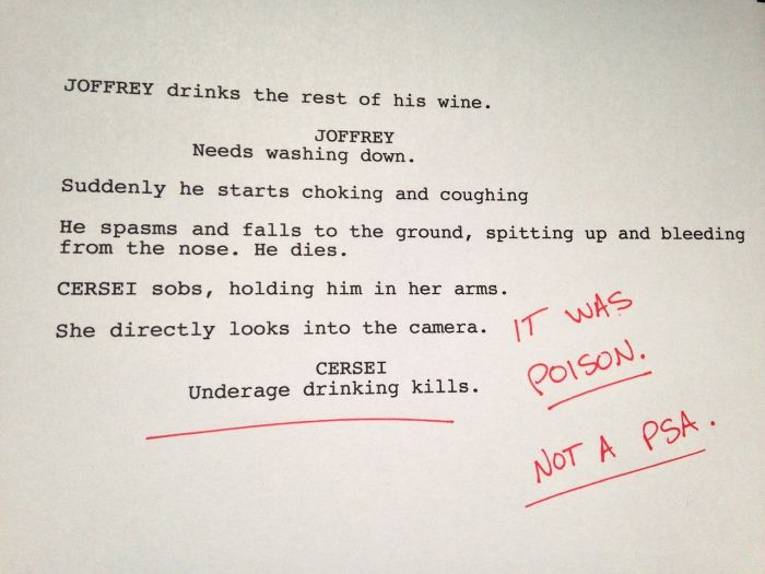 Terrible Rough Drafts From Your Favorite Movies