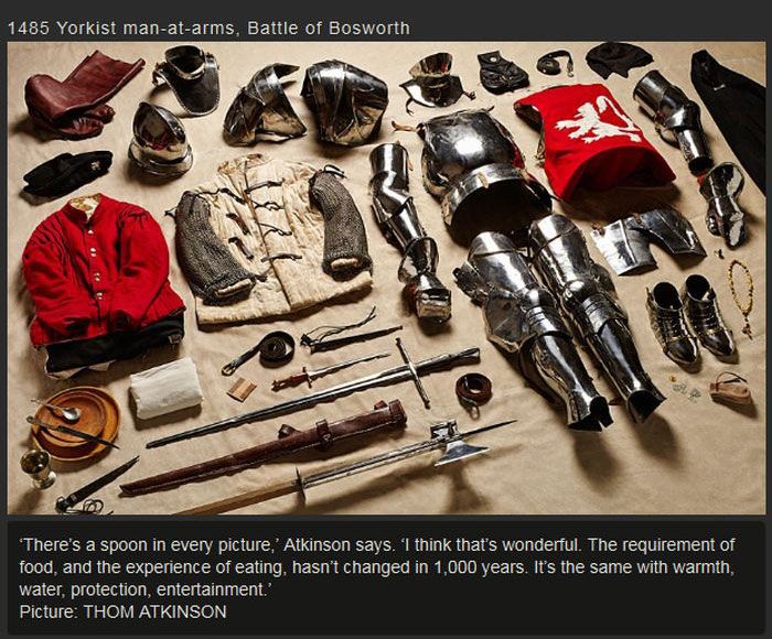 War Soldiers' Kits Back In The Day