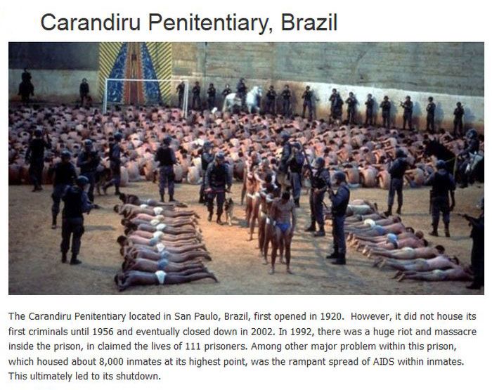 The Worst Prisons From Around The World