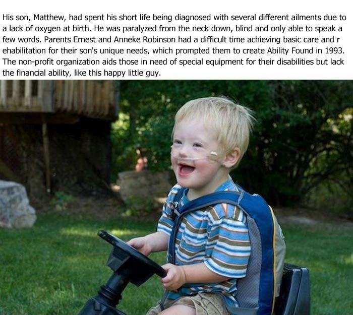 Amazing Tribute To Disabled Son